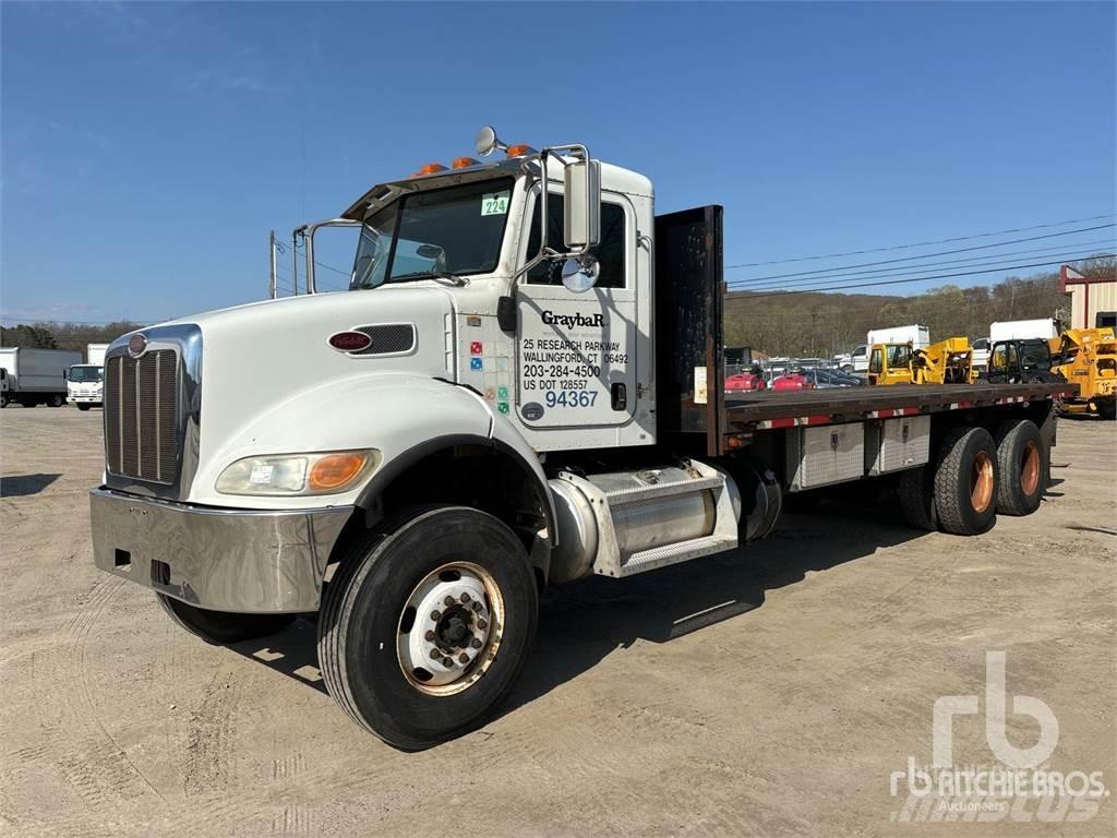 Peterbilt 382 Pritschenwagen/Pritschenwagen mit Seitenklappe