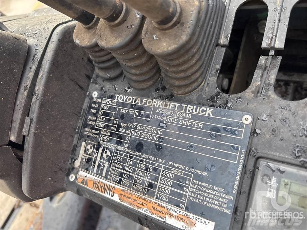 Toyota 8FDU25 Diesel heftrucks