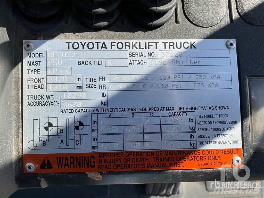 Toyota 8FGU32 Diesel heftrucks