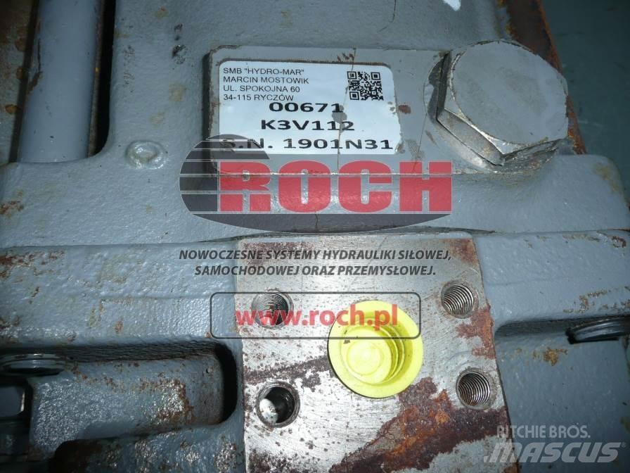 Kawasaki K3V112 Hydraulik