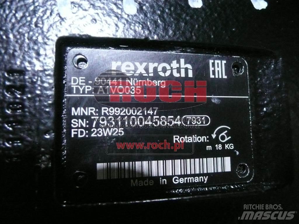 Rexroth L A1VO035 Hydraulik