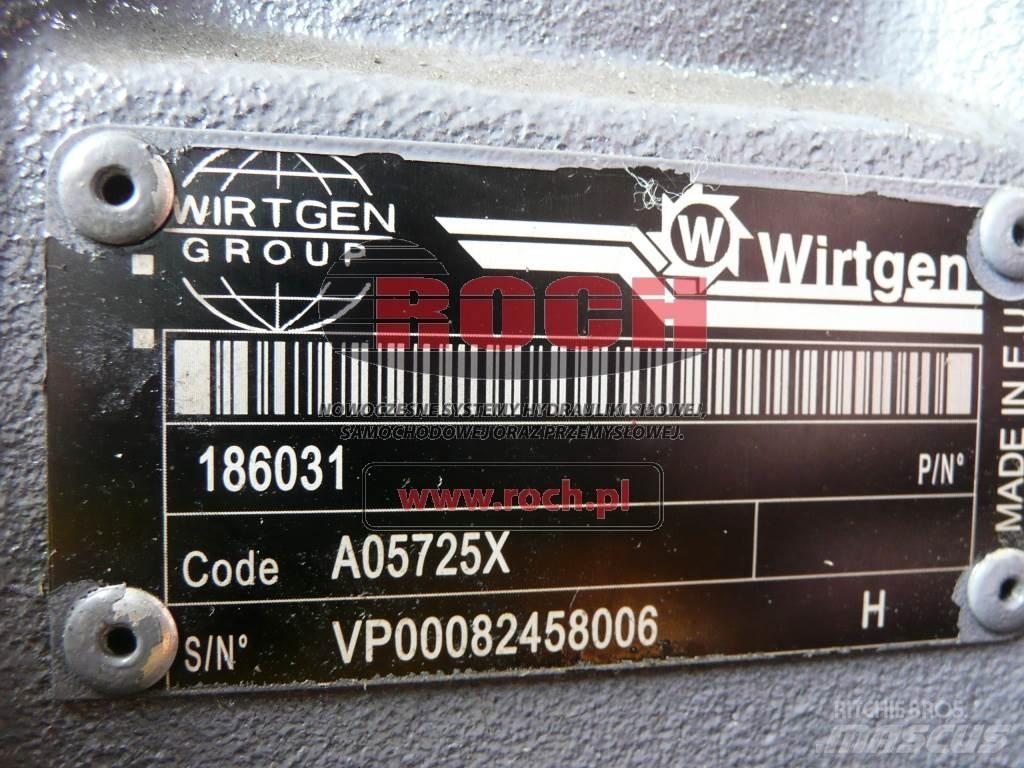 Wirtgen 186031 A05725X Motoren