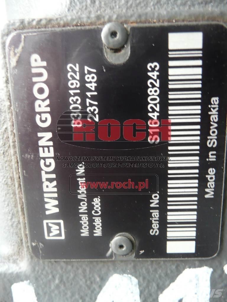 Wirtgen 83031922 2371487 Hydraulik