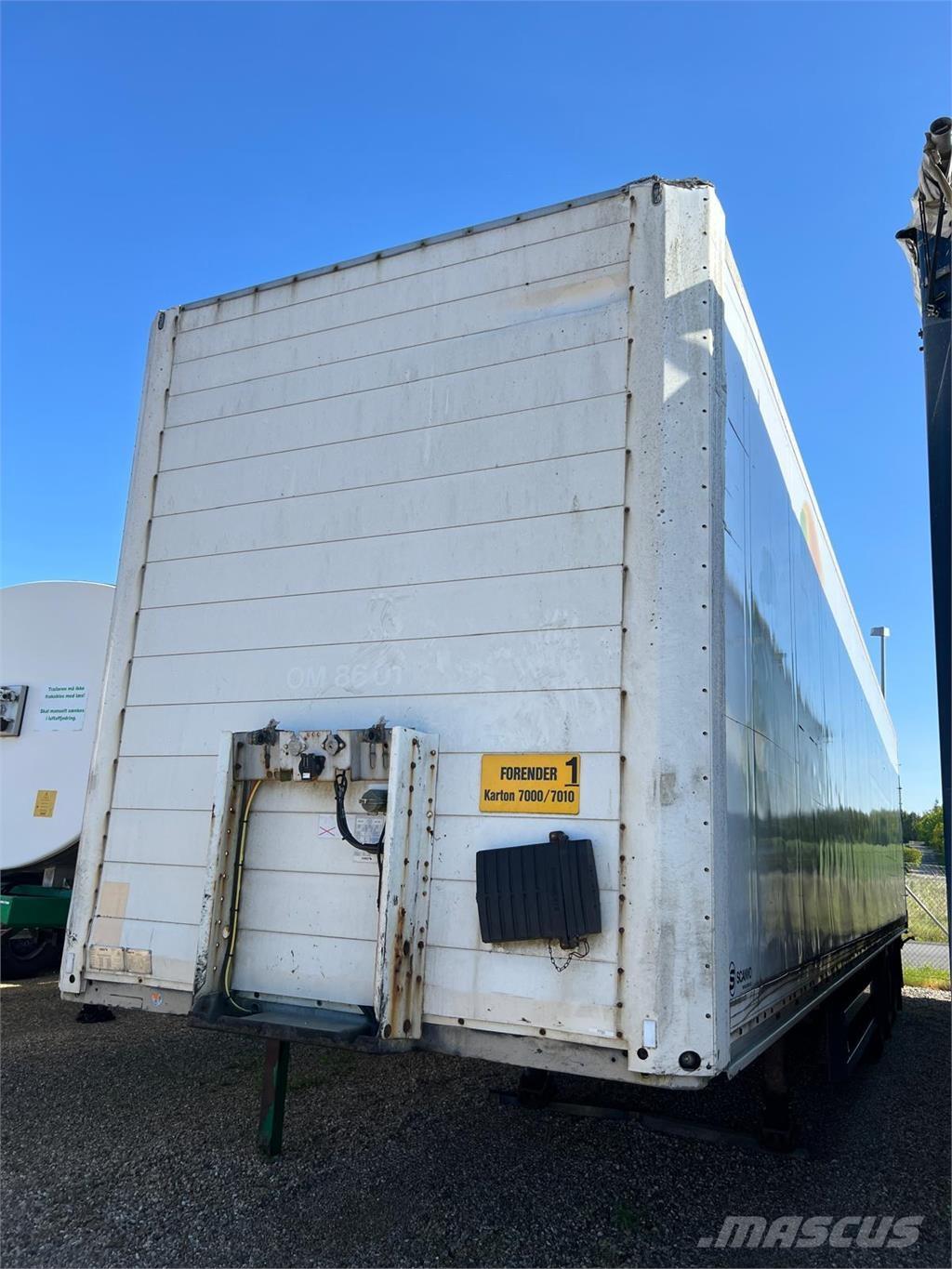 Schmitz 13,6 mtr boks Kofferauflieger