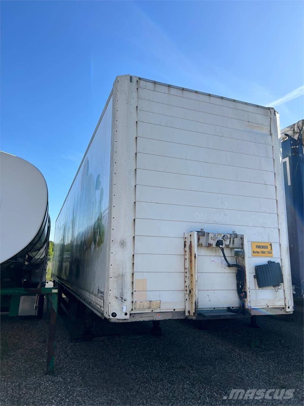 Schmitz 13,6 mtr boks Kofferauflieger