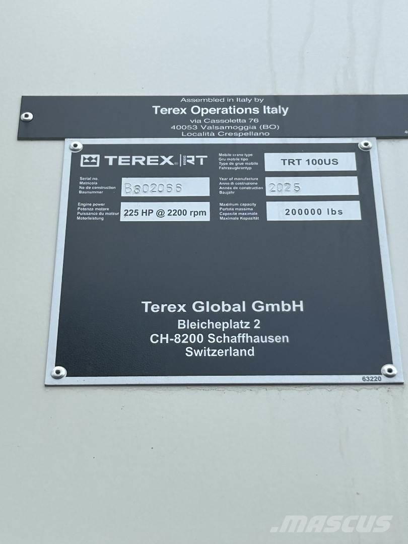 Terex  Ruwterrein kranen
