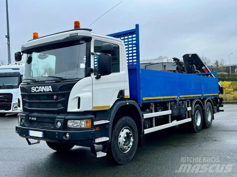 Scania P 410 Kranwagen