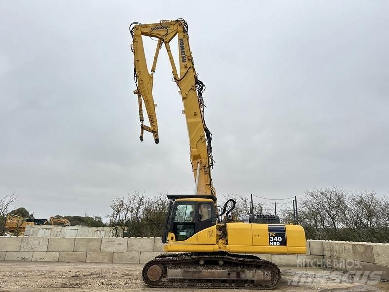Komatsu PC340 HRD-7 Abrissbagger
