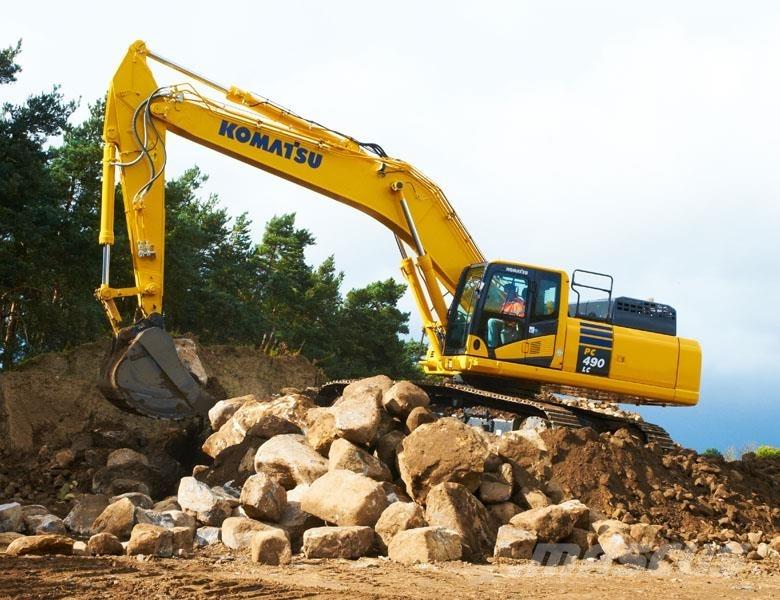 Komatsu PC490 LC-10 Raupenbagger