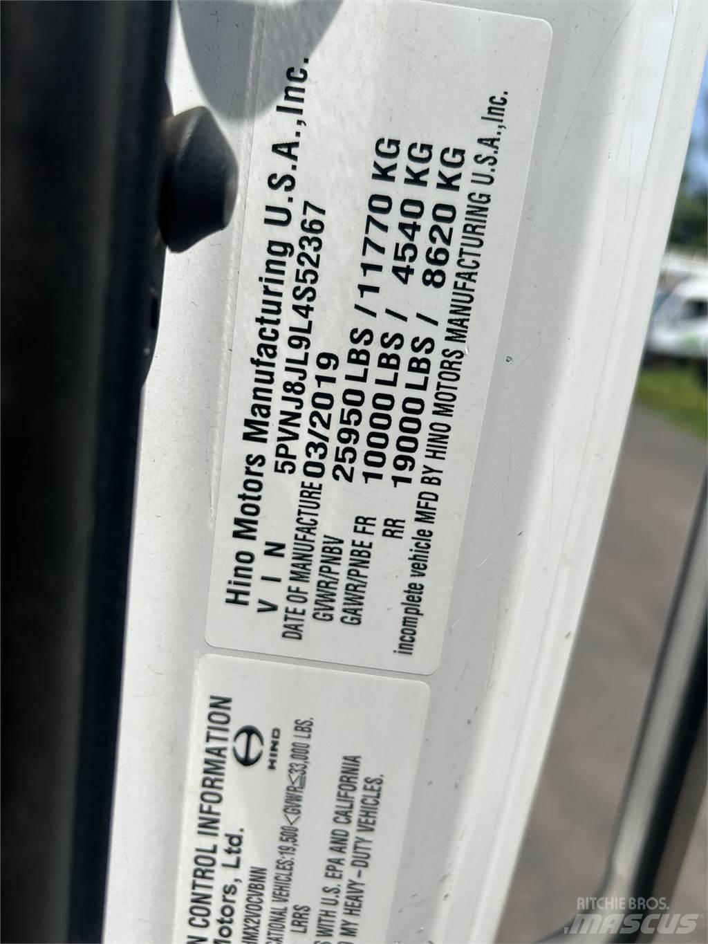 Hino 268A Wechselfahrgestell