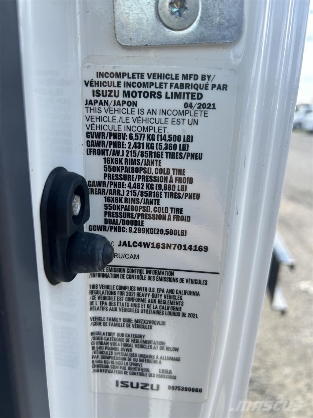 Isuzu NPR HD Wechselfahrgestell