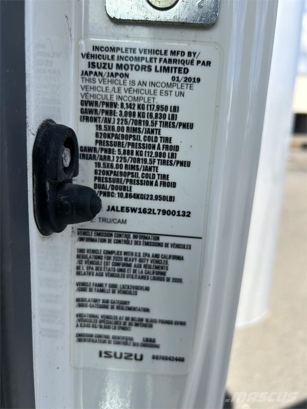 Isuzu NQR Kofferaufbau