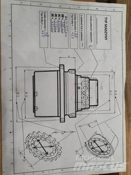 CAT 325 LKW-Achsen