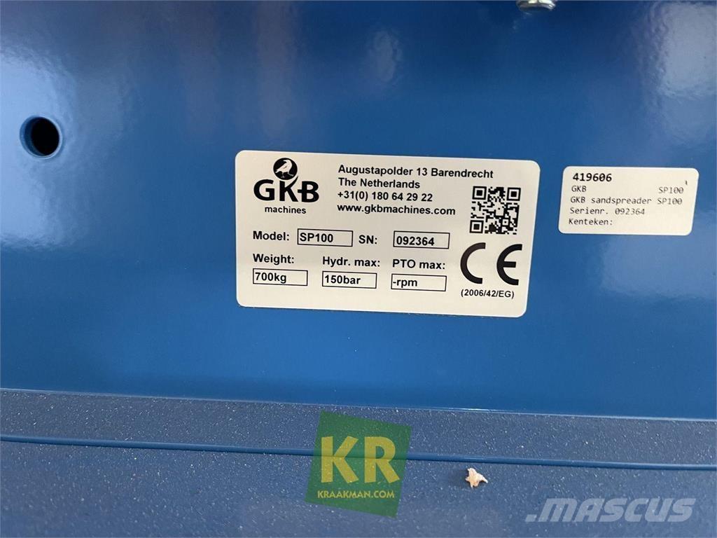  GKB Sandspreader Sand- und Salzstreuer