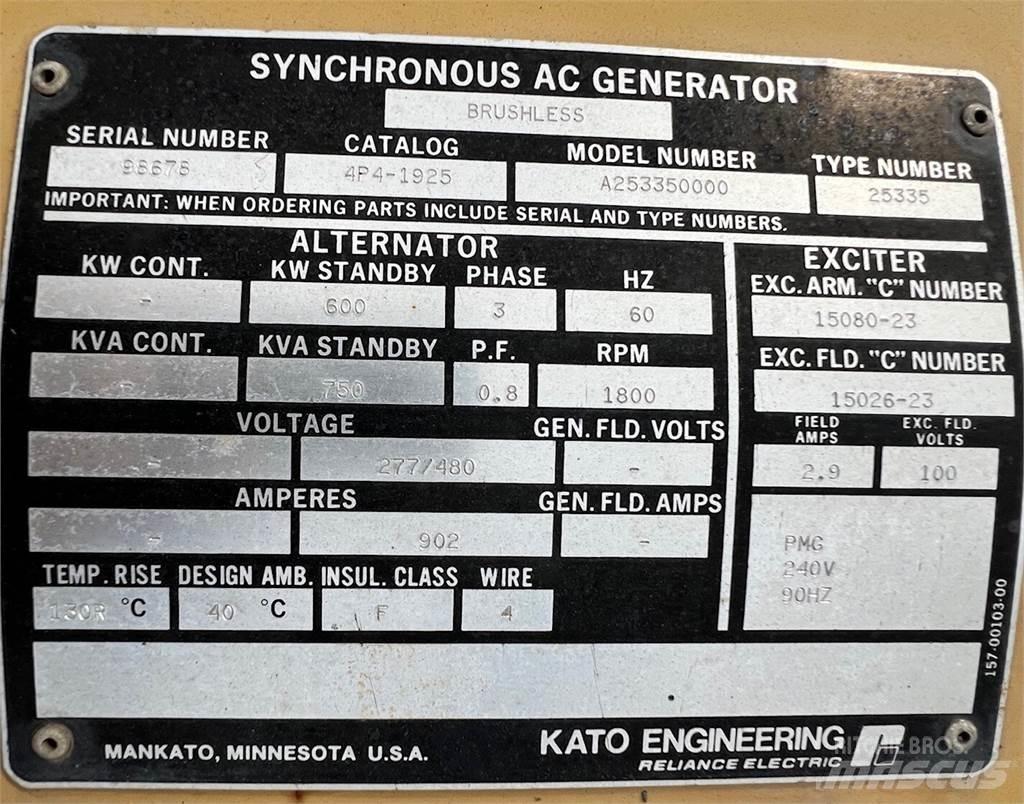 Kato 600kW Andere Generatoren