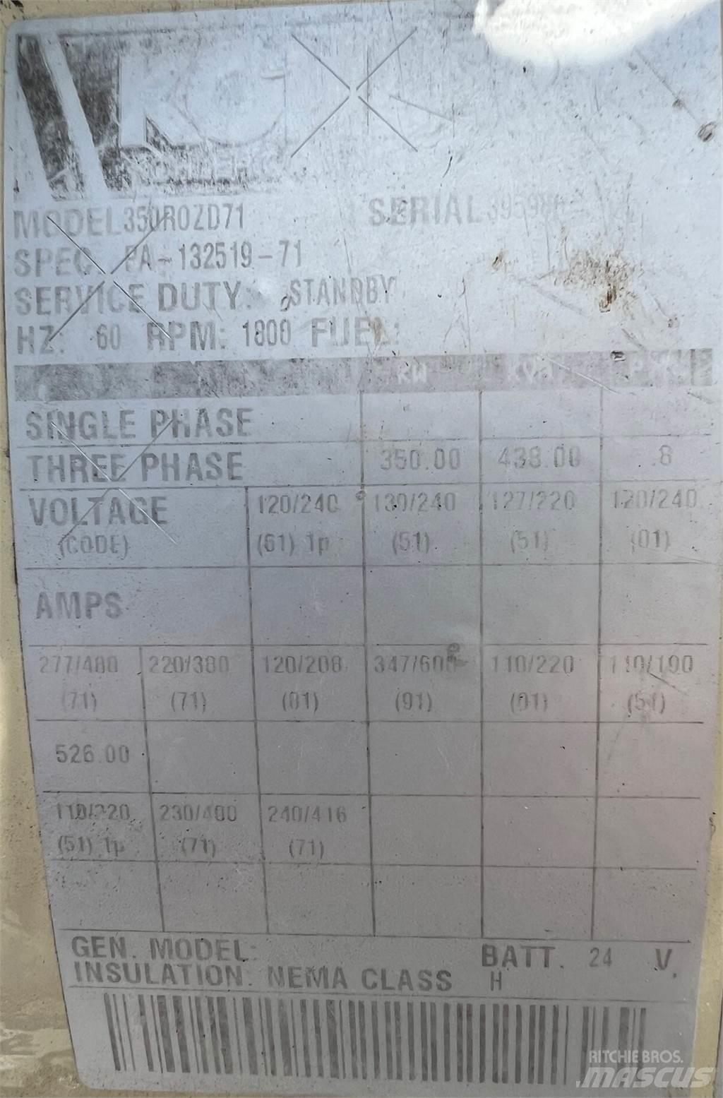 Kohler 350kW Andere Generatoren