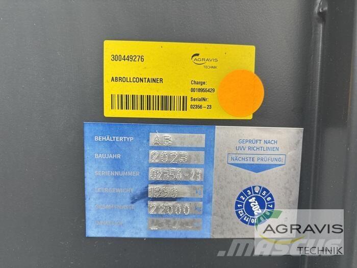  ABROLLCONTAINER Sonstige Forstmaschinen