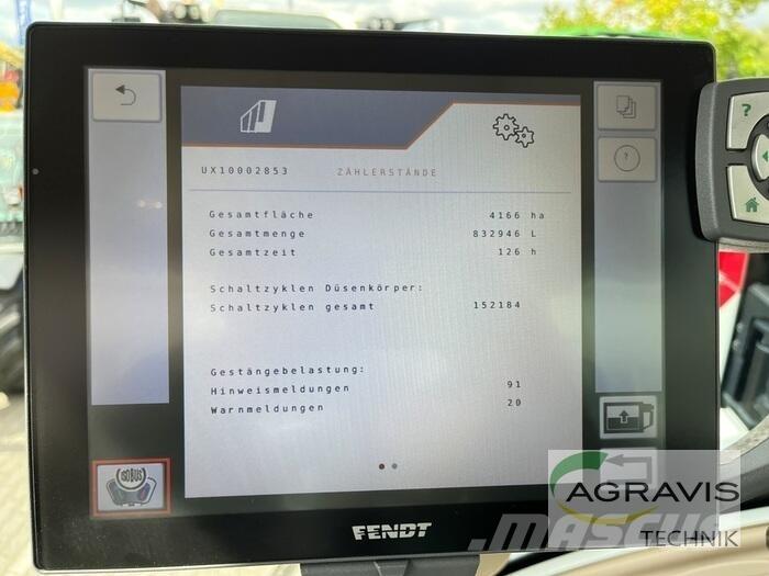 Amazone UX 8601 SUPER Anhängespritzen