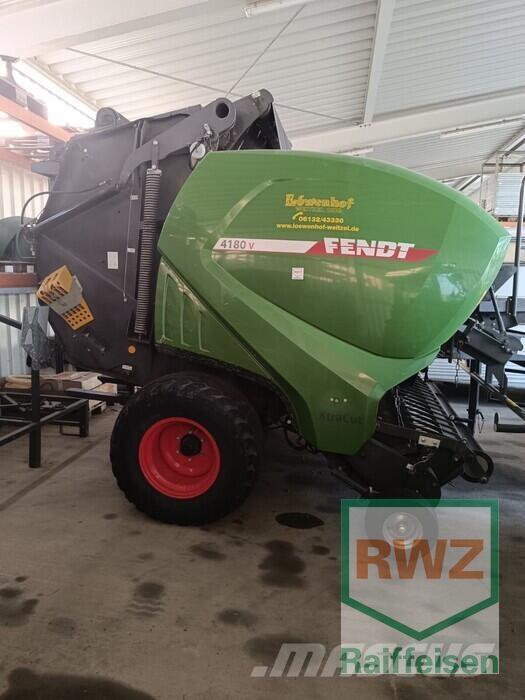 Fendt 4180 V Rundballenpressen
