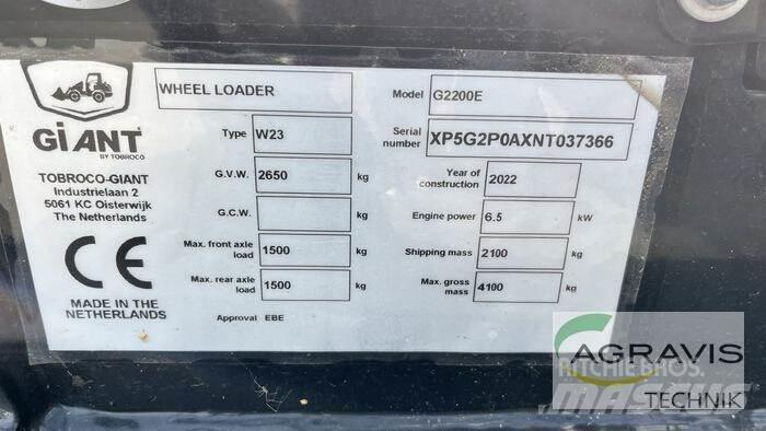 GiANT G2200E Radlader