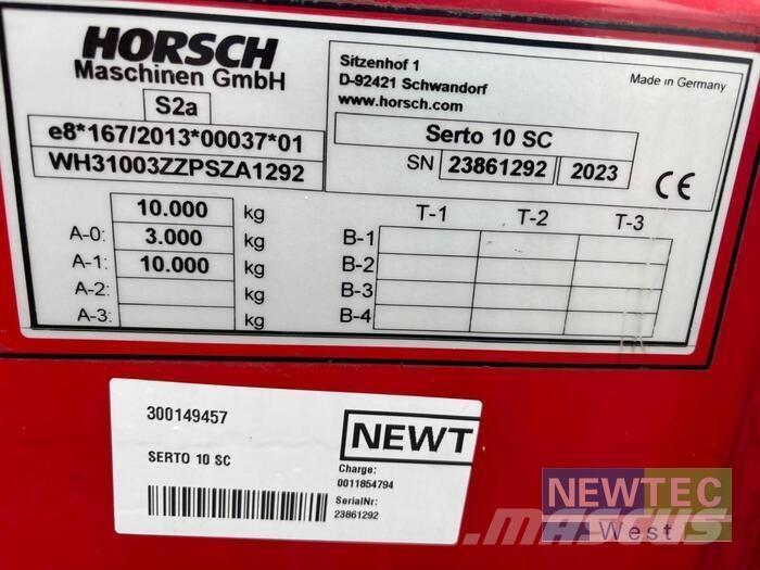 Horsch SERTO 10 SC Drillmaschinen