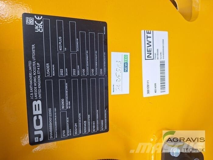 JCB 403 AGRI Radlader