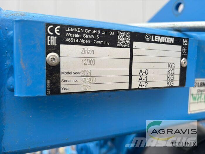 Lemken ZIRKON 12/300 Motoreggen / Rototiller