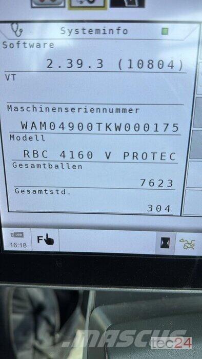 Massey Ferguson 4160 V Rundballenpressen