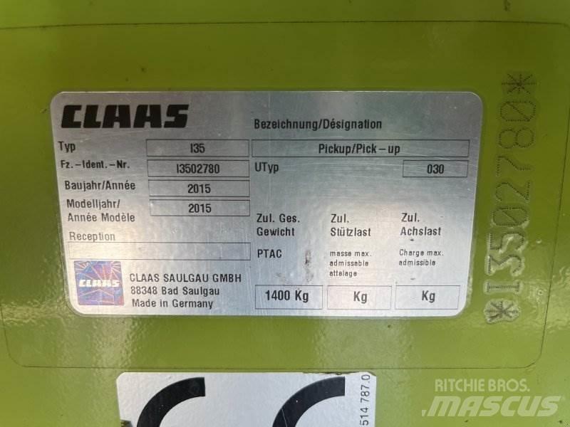 CLAAS Pick-Up Erntevorsätze