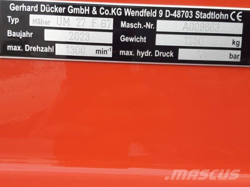 Dücker UM 27 Kompostmischer