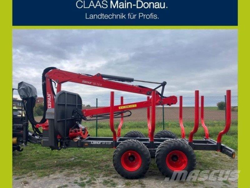 Krpan GP 8 DF Forstanhänger/Rückewagen