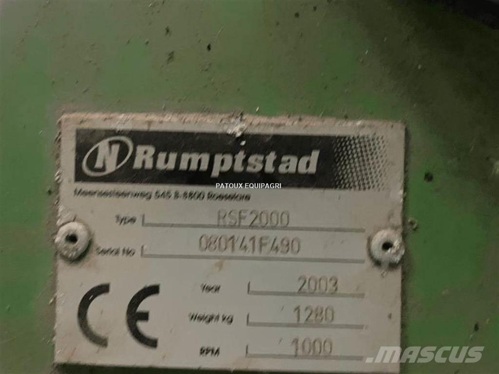 Rumpstad RSF2000 Motoreggen / Rototiller