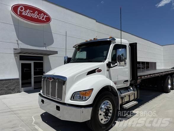 Peterbilt 548 Pritschenwagen/Pritschenwagen mit Seitenklappe
