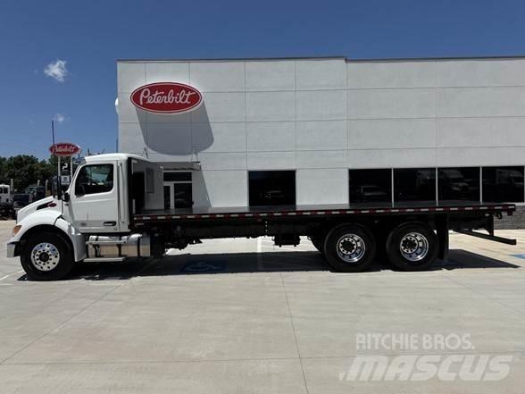 Peterbilt 548 Pritschenwagen/Pritschenwagen mit Seitenklappe