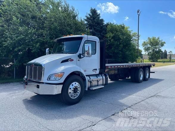Peterbilt 548 Pritschenwagen/Pritschenwagen mit Seitenklappe