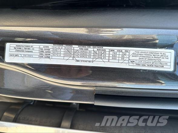 Peterbilt 567 Sattelzugmaschinen