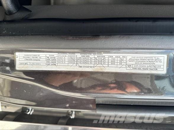 Peterbilt 567 Sattelzugmaschinen