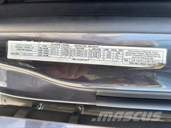 Peterbilt 567 Sattelzugmaschinen