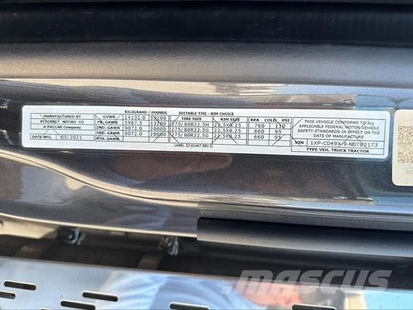 Peterbilt 567 Sattelzugmaschinen