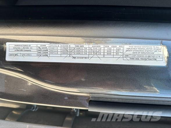 Peterbilt 567 Sattelzugmaschinen