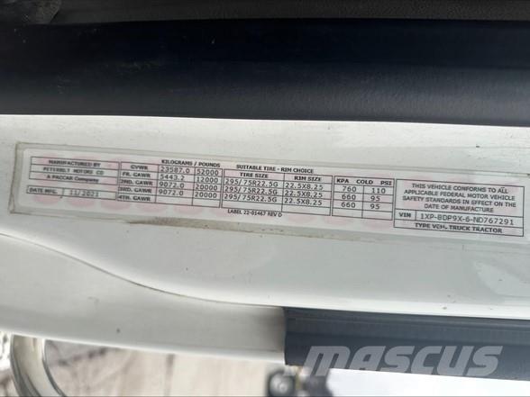 Peterbilt 579 Sattelzugmaschinen