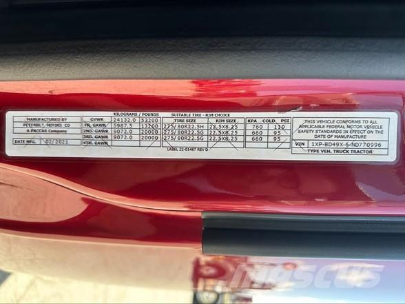 Peterbilt 579 Sattelzugmaschinen