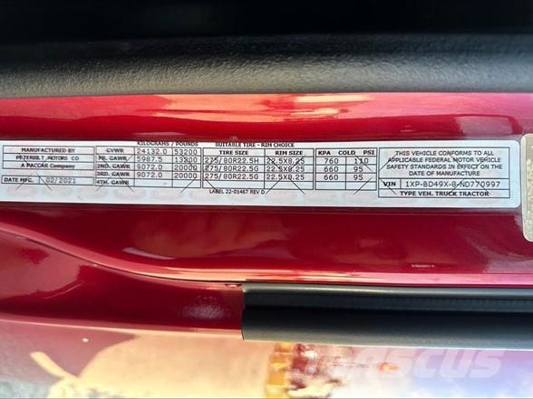 Peterbilt 579 Sattelzugmaschinen