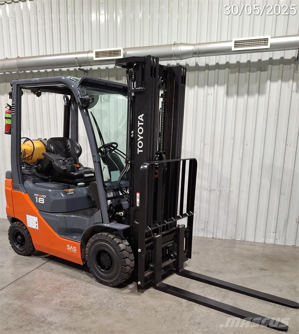 Toyota 02-8FGF18 LPG heftrucks