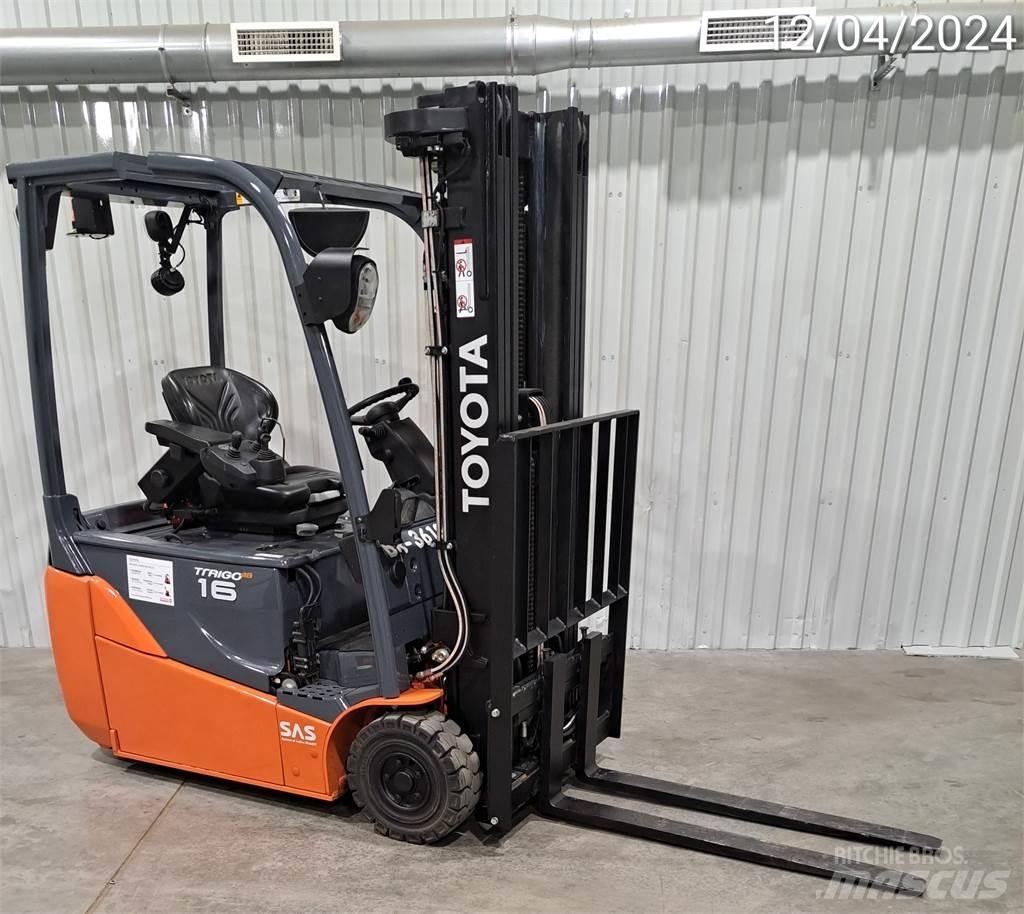 Toyota 8FBE16T Elektrische heftrucks