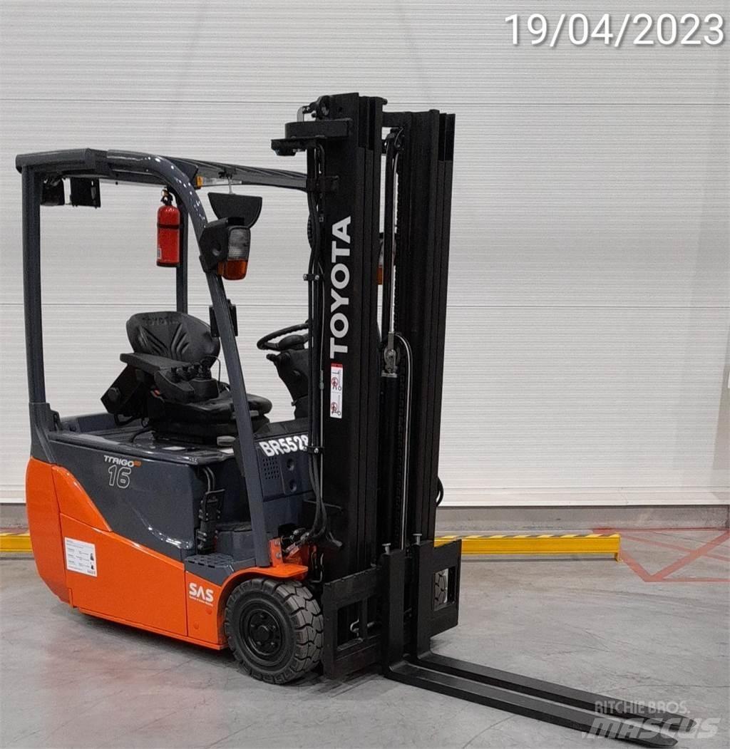 Toyota 8FBET16 Elektrische heftrucks