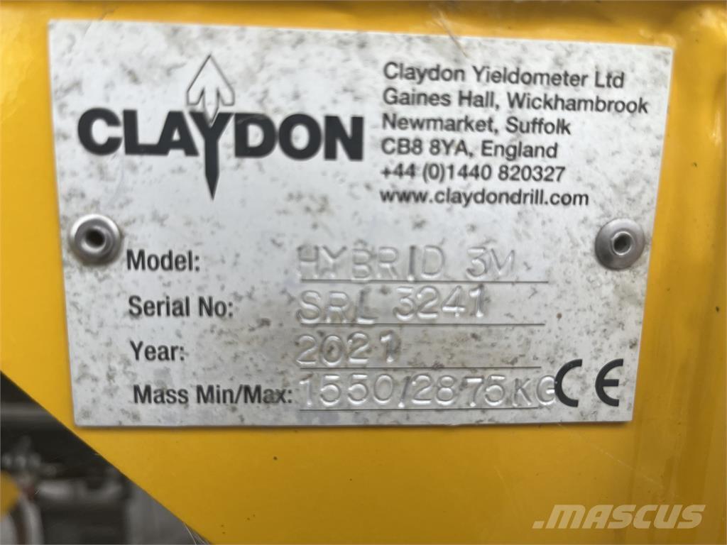 Claydon 3M HYBRID Sonstige Landmaschinen