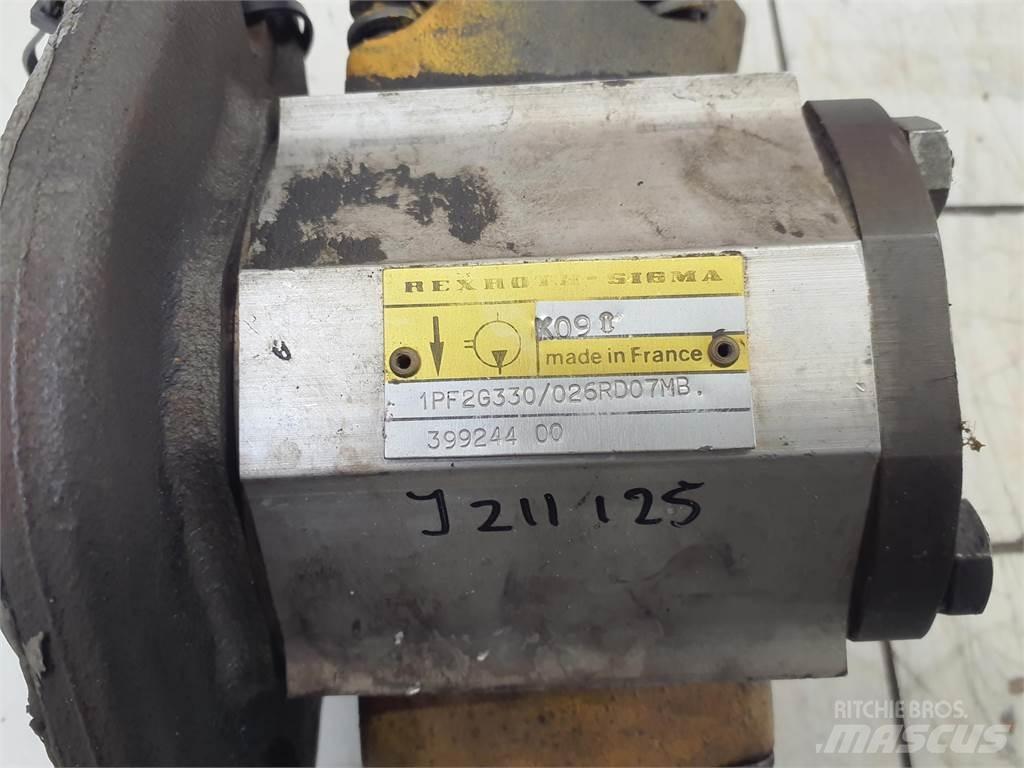 Sigma gear pump Kran-Teile und Zubehör