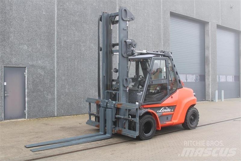 Linde H80 Diesel heftrucks