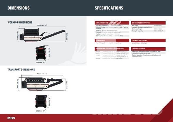 MDS M300 Sieb- und Brechanlagen